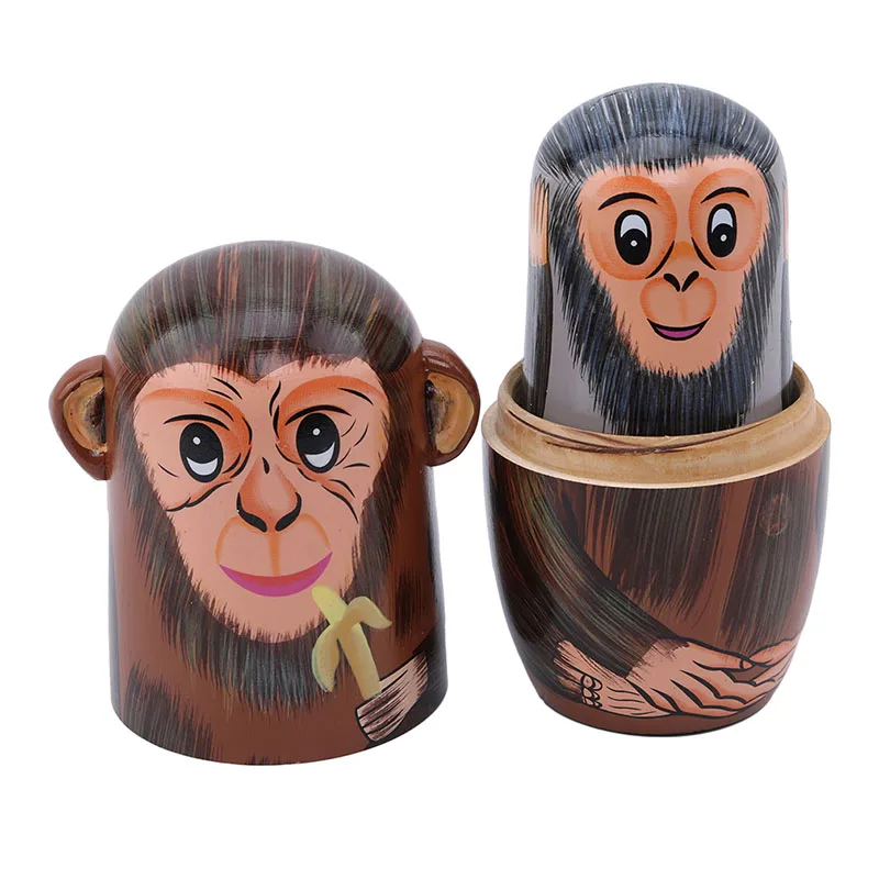 Новинка 5 слойная деревянная Милая мультяшная обезьяна новинка лидер продаж