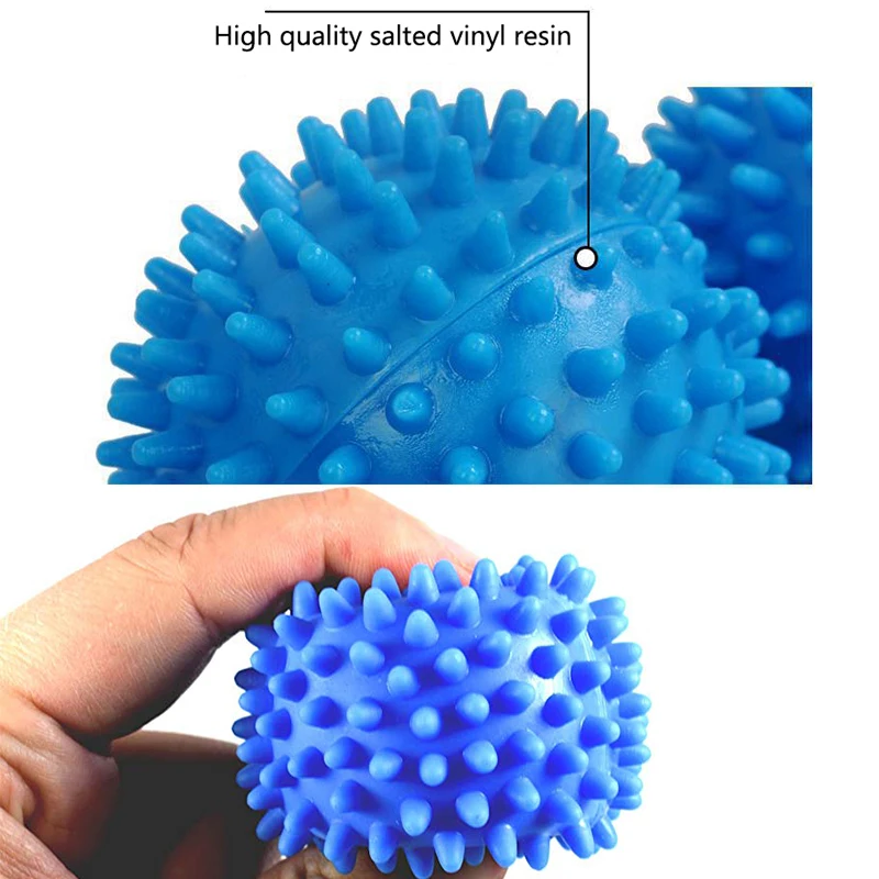 2 шт случайный цвет Волшебная многоразовая стиральная сушилка для белья шарики для одежды выйдут мягкие пушистые меньше морщин меньше статического цепления