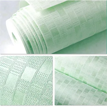 

3D Grid WaterproofNon-woven WallpaperCustomize Modern Minimalist Plain Wallpaper Home Improvement Project Decor