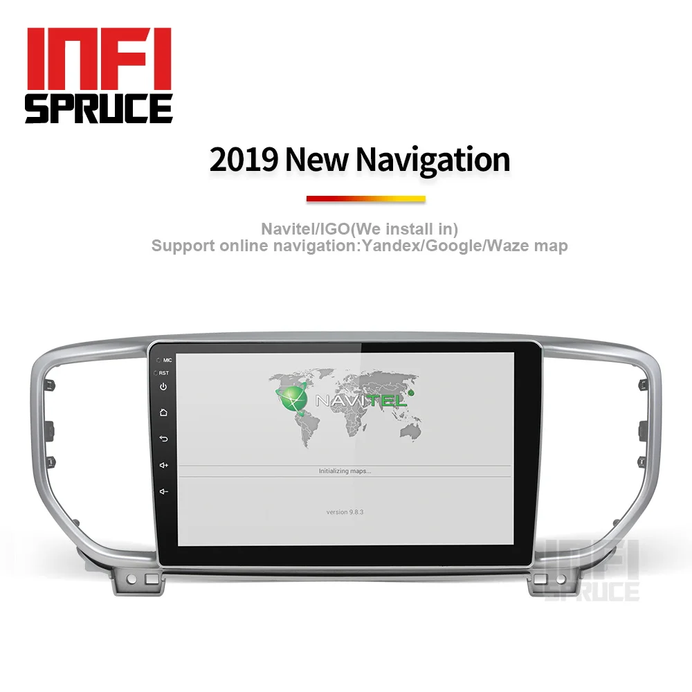 Clearance android 9.0 car dvd for KIA KX5 2018 2019 with car radio car stereo multimedia player navigation media player gps navigation 2