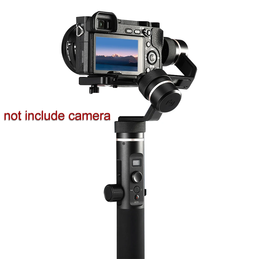 G6 плюс камера шарнирный стабилизатор для камеры GoPro ручной карданный 3-осевой брызг прокатки регулировки со всех сторон Алюминий сплава для Mirroress D