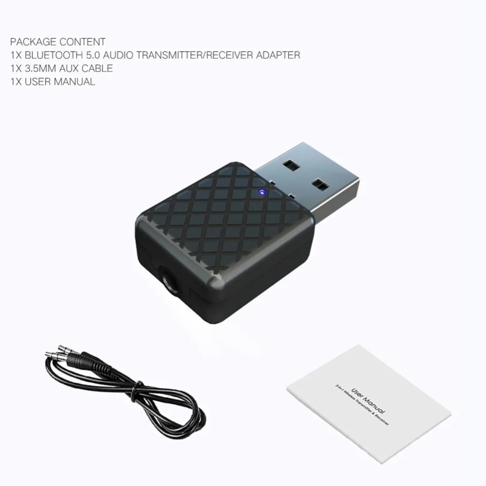 USB Bluetooth передатчики 5,0 беспроводной аудио музыка стерео адаптер ключ приемник для ТВ ПК Bluetooth динамик наушники