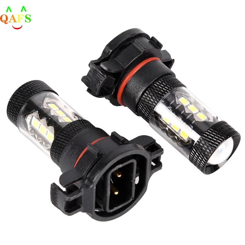 2 шт./лот 144 SMD H16 PSX24W Автомобильные противотуманные фары высокой мощности дальнего