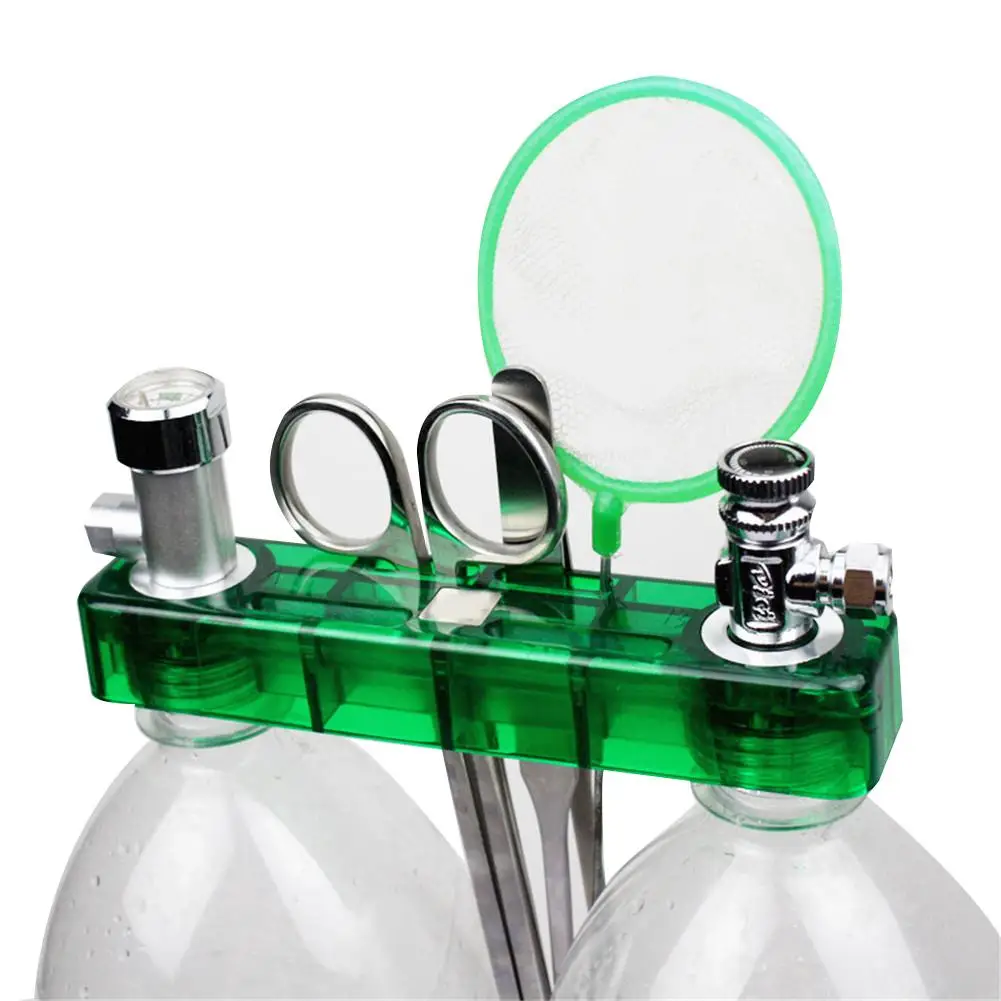 DIY система генератора углекислого газа комплект аквариума водное ландшафтное оборудование аквариум с растениями клапан манометр