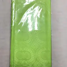 ACI Базен зеленый цвет африканская ткань Гвинея парча в африканском стиле; Модные Цветные Ткани в стиле пэчворк Нигерия Shadda дамасский жаккард ткань