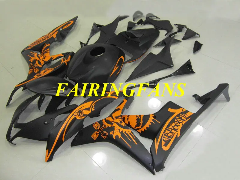 Инжекторный комплект для HONDA CBR600RR F5 07 08 CBR 600 RR CBR 600 RR CBR 600 2007 2008 черный Обтекатели на кузов+ подарки HJ10