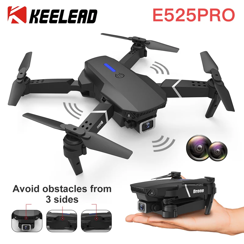 Мини Дрон KEELEAD E525 PRO 4K HD двойная камера Wi Fi Fpv|Дроны с камерой| |