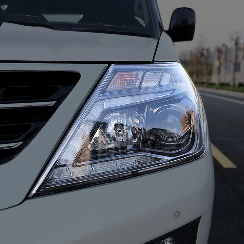 Для Nissan Patrol Y62 авто-Стайлинг передний головной светильник в сборе внешние запасные части