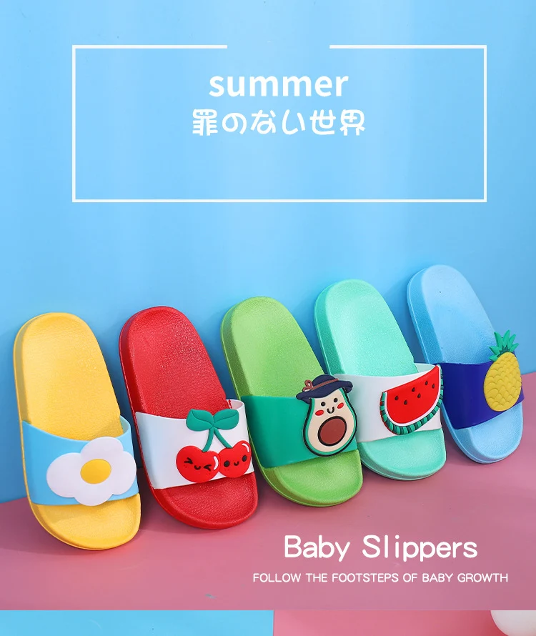 Toddler Baby Girls Cute Cartoon Non Slip Slides Girls Kids - Temu