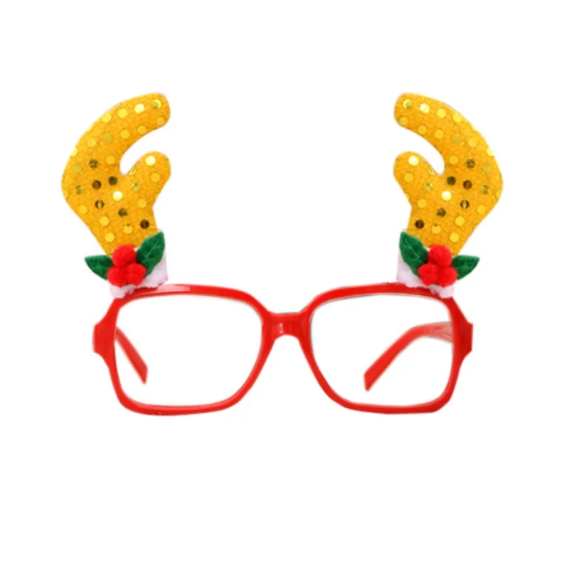 Funny Christmas Glasses Decorative Eyeglasses Decorations Gifts Headbands Festive Supplies
