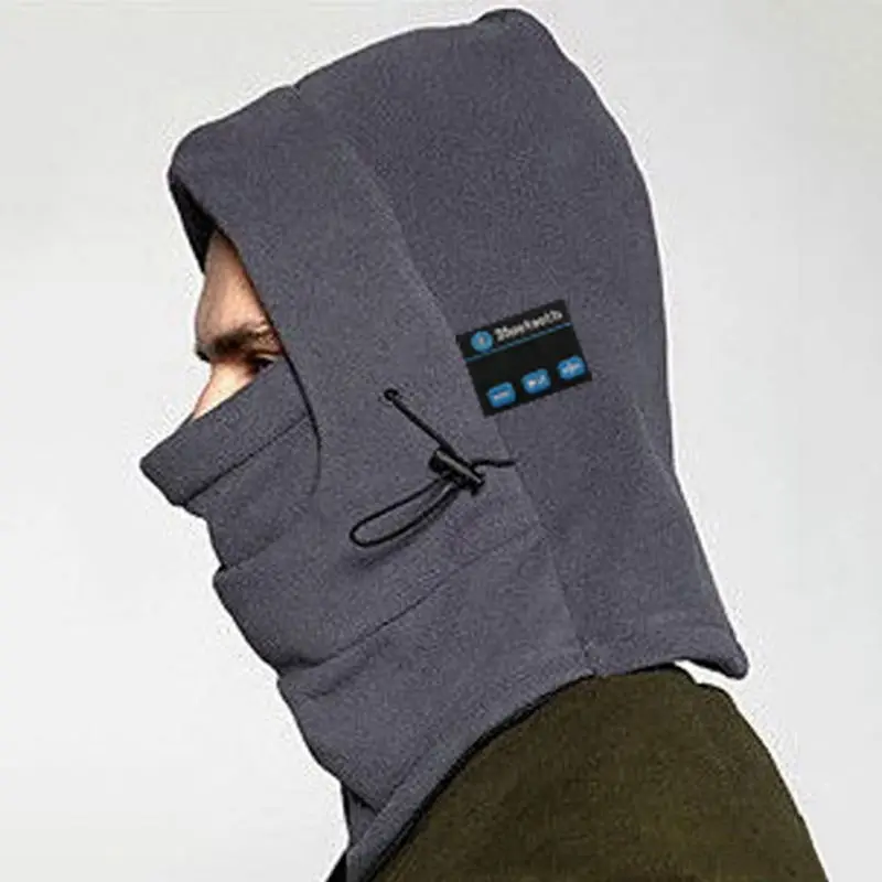 Наушники с Bluetooth, шапка, маска для лица, осенне-зимние беспроводные наушники, музыкальные наушники, шапка
