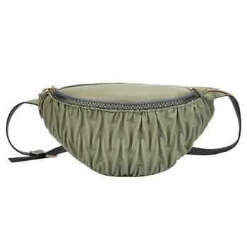 

OCARDIAN 2019 Women's Waist Bag Fanny Pack Leather Bags Belt Purse Small Purse Phone Key Pouch Solid Color Waist Packs Aug23