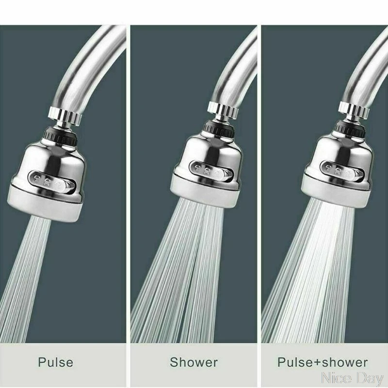 360 Degree Rotating Faucet Movable Kitchen Tap Head Water Saving Nozzle Sprayer Ju15 20 Dropship | Обустройство дома