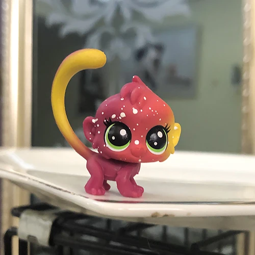 FGHGF LPS Pet shop Коллекция фигурка колли Собака Кошка Птица риббит животные свободные милые детские игрушки фигурка подарок 051701 - Цвет: 7
