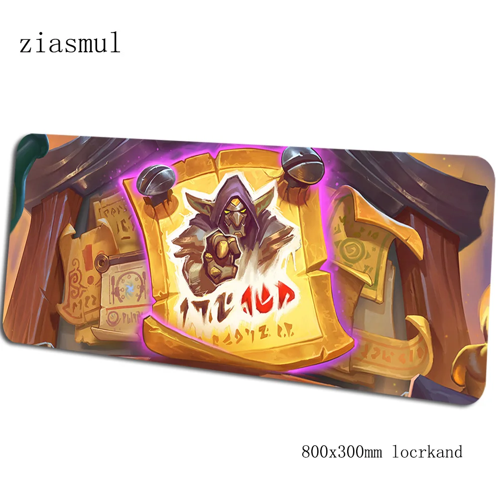 Hearthstone коврик для мыши 800x300x3 мм аниме компьютерный коврик для мыши геймер геймпад pc подставка для запястья игровой коврик для мыши Настольный коврик офисная мышь - Цвет: pattern 10