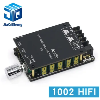 

ZK-1002 HIFI 100WX2 TPA3116 Bluetooth 5.0 High Power Digital Amplifier Stereo Board AMP Amplificador Home Theater