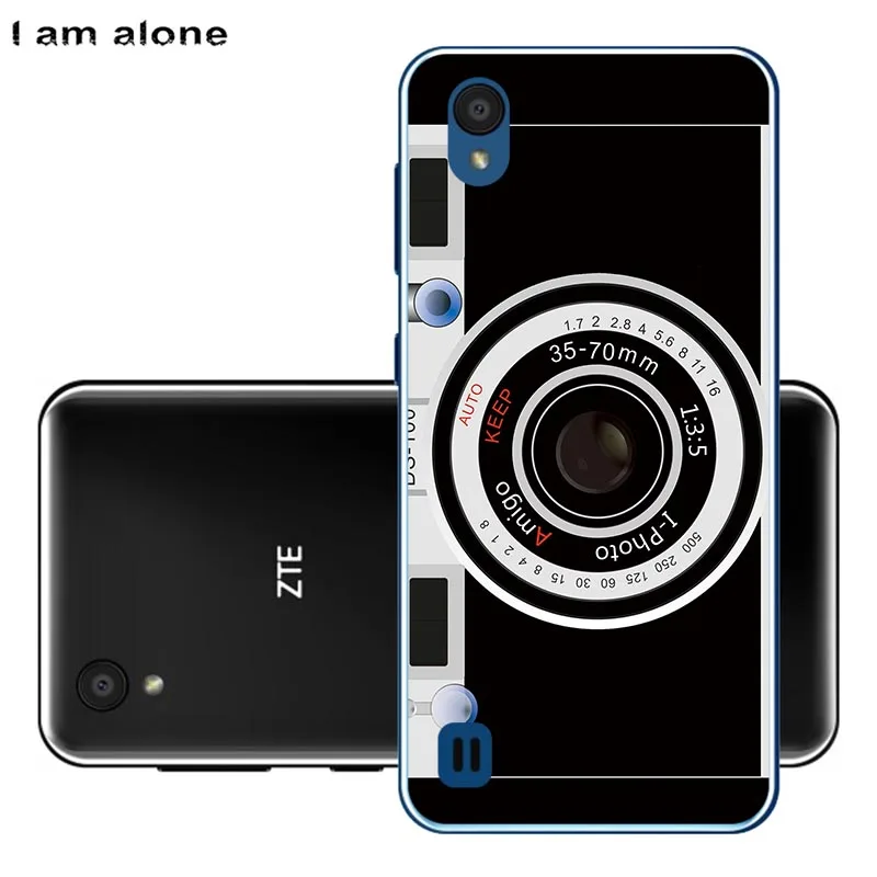 Чехлы для телефонов I am alone для zte Blade A5 5,45 дюймов Мягкий ТПУ модный мобильный для zte A5 сумки задняя крышка - Цвет: TPU Y23