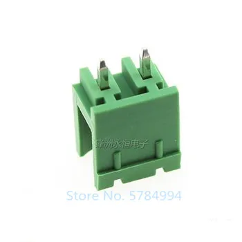 

Free shipping 100PCS 2EDG5.08MM terminal block 2EDGV-5.08-2P male and female plug-in connector / straight pin type 2PIN