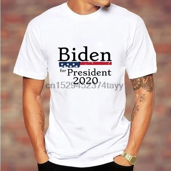 Joe Biden 2020 T-shirt President Elections Vote Democrat Cotton Tee | Мужская одежда