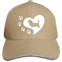 Мужские Wo мужские шапки с надписью «Love Dog», Кепка для гольфа, бейсболка