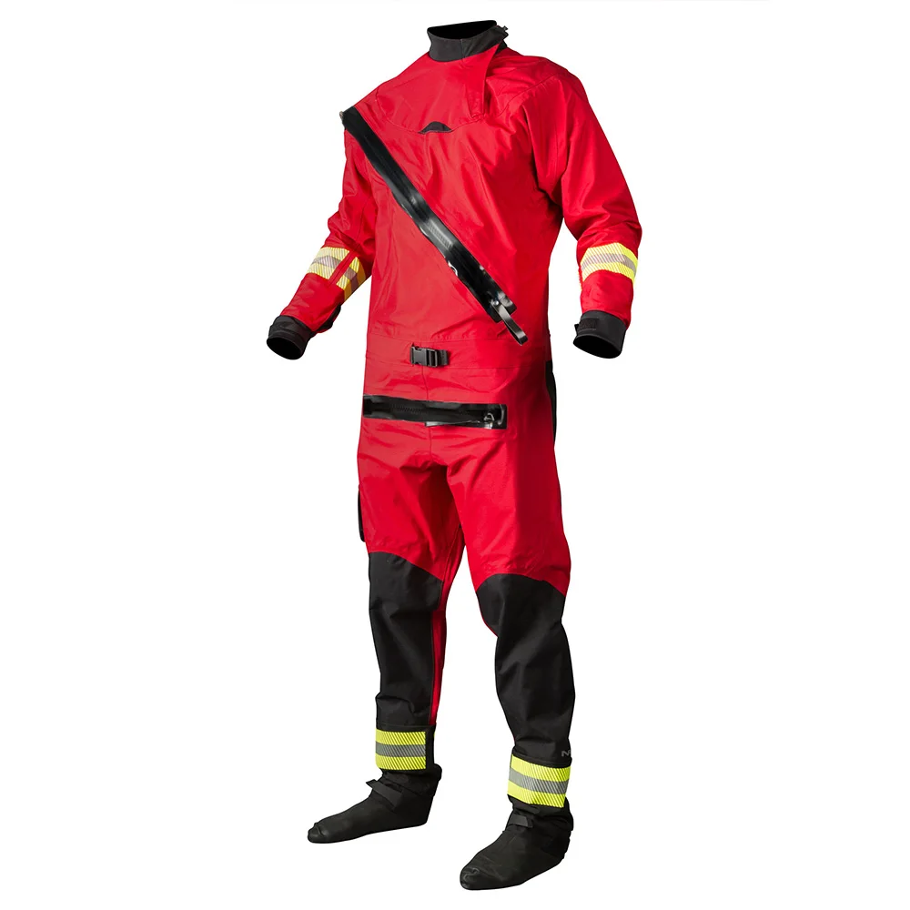 Drysuit for Men Dry suits Latex Cuff and Splash Collar Flat water