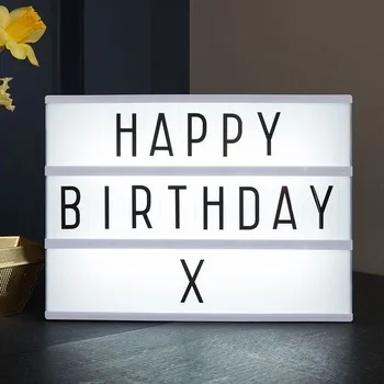 

A4 Light Boxes Love Confession Useful Product Light Boxes A4 LED Light Box A4 Message Light Boxes Letter Lamp Box