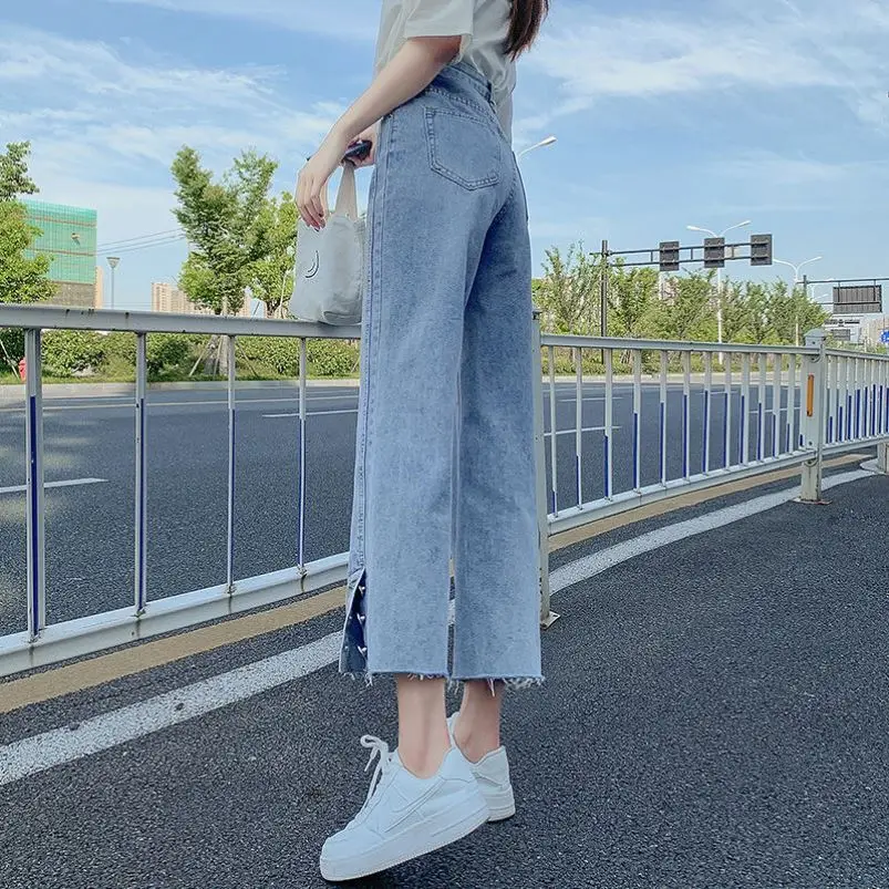 Straight Old Fashion Jeans Women Denim 