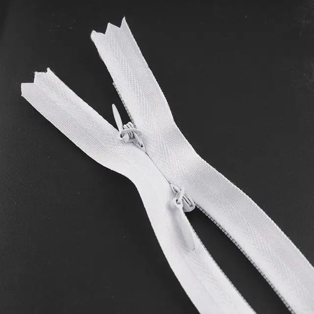 White 150cm N1 Зубная щетка с двумя головками и невидимые застежки-молнии для шитья; Одежда для кормящих мам; застежка-молния для одежды № 3 нейлон ткань мягкая для детских бутылочек, FZ34 - Цвет: White 150cm N1