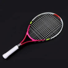 

Durable Single Tennis Racket Children's Training and Practice Racket Special Aluminum Alloy Tennis Racket for Teenagers