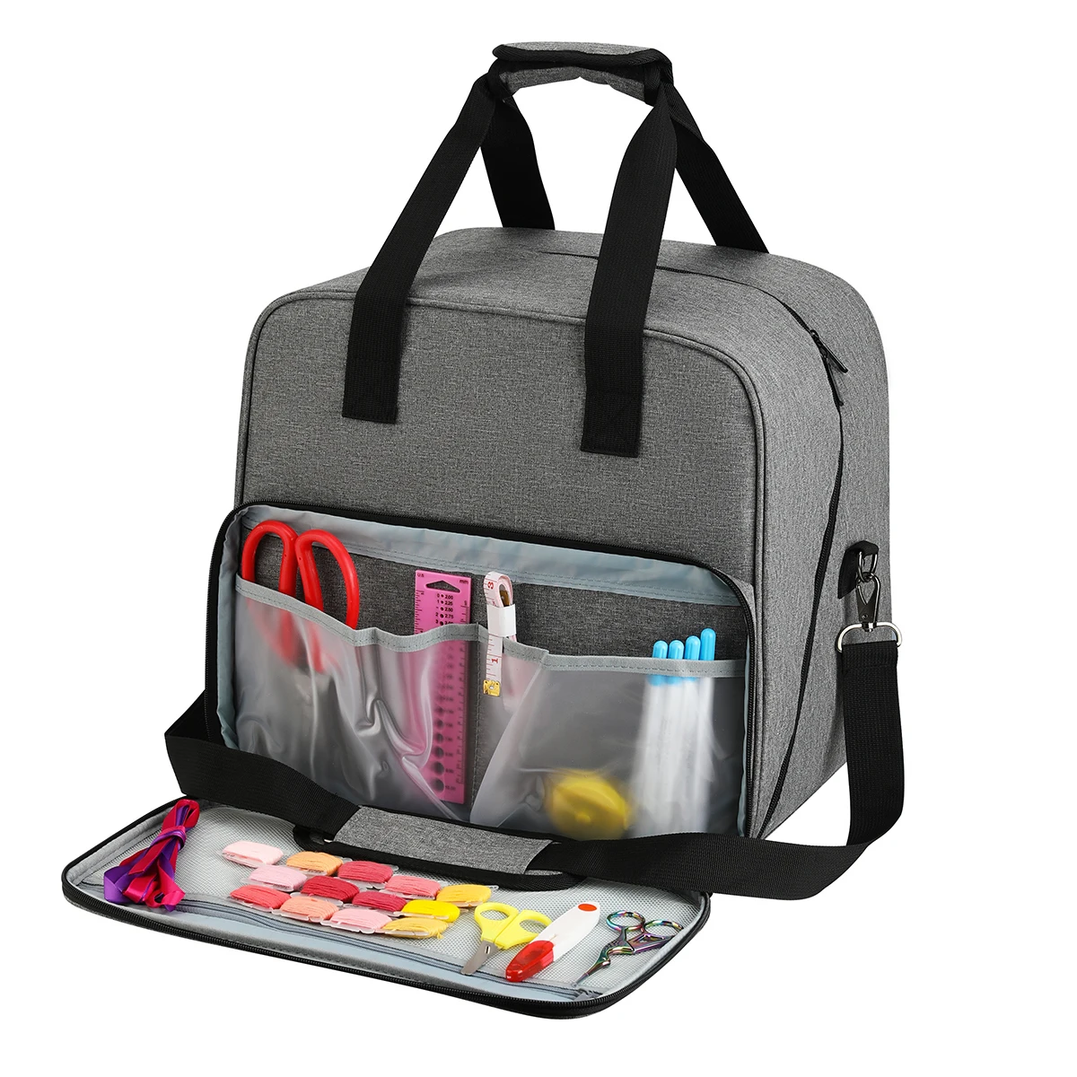 Sewing Machine Bag Storage Bag Tote Multi-functional Portable Travel Home Organizer Sewing Accessories