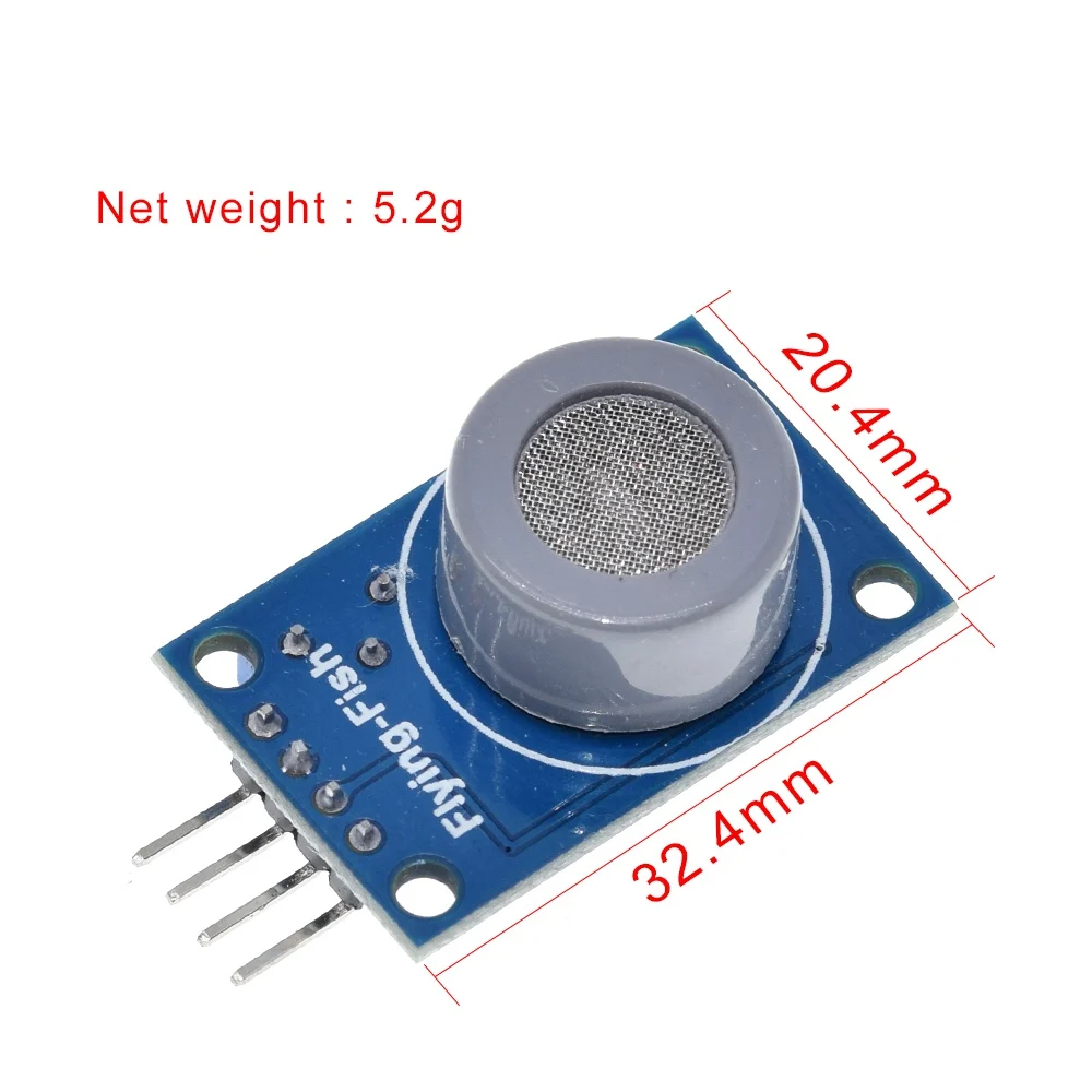 MQ-7 обнаружения дыма метана сжиженного газа сенсор модуль для Arduino Starter DIY Kit