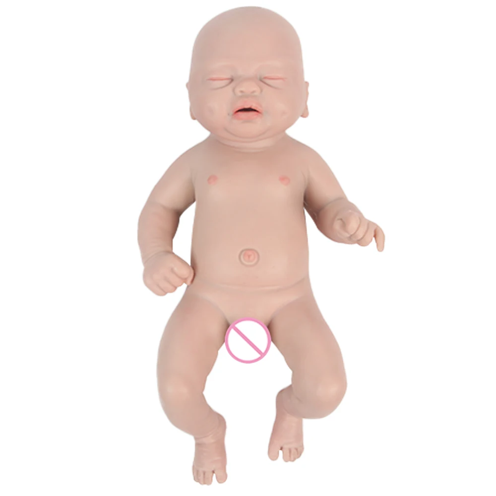 IVITA WG1535 35cm 1.62kg 100% Full Body Silicone Reborn Doll Realistic Baby  Toys Dolls with Pacifier for Children Christmas Gift
