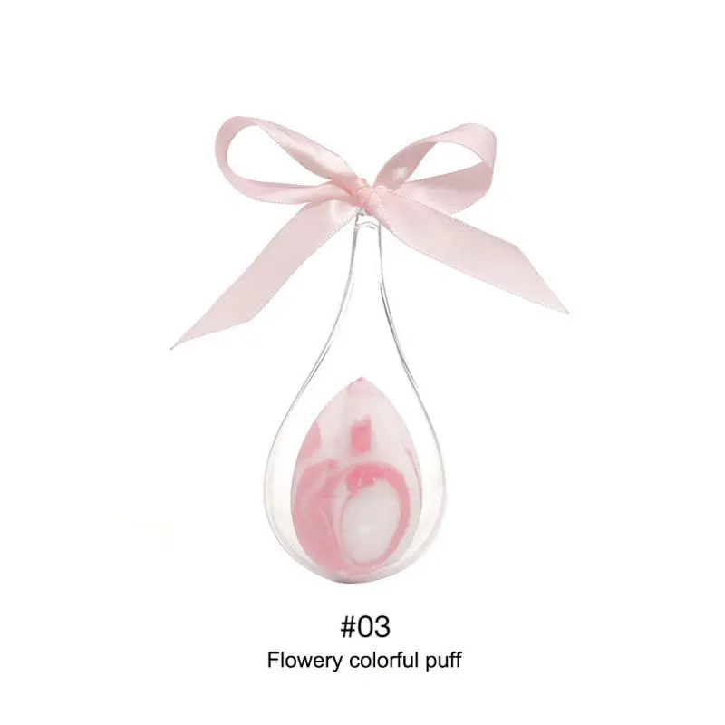 Brand New Makeup Egg Cosmetic Egg Holder Non-latex Dry-wet Dual-use Powder Puff Cosmetic Puff Tools - Цвет: 1 x Puff