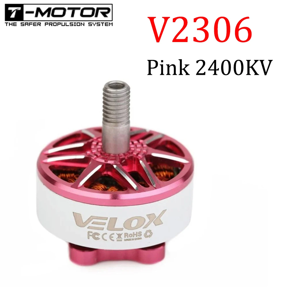 

4PCS T-Motor VELOX V2306 2306 2400KV 2-4S Brushless Motor for RC Drone FPV Racing RC Quadcopter Multicopter RC Parts Spare Parts