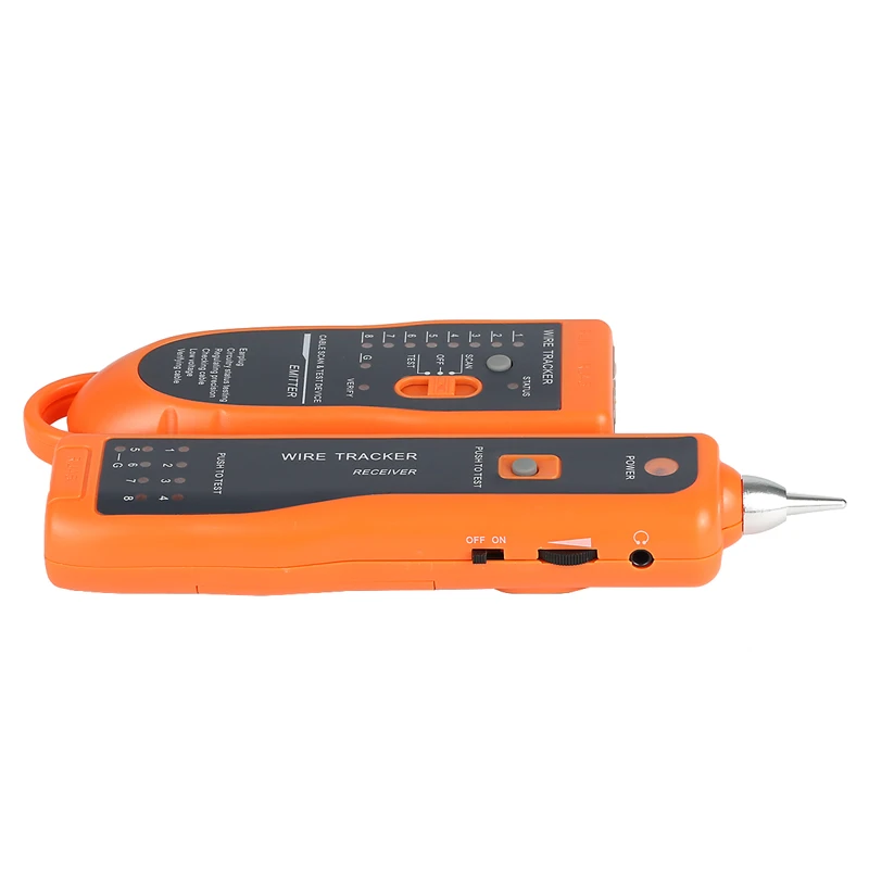 RJ11 RJ45 Cat5 Cat6 Telephone Wire Tracker Tracer Toner Ethernet LAN Network Cable Tester Detector Line 5