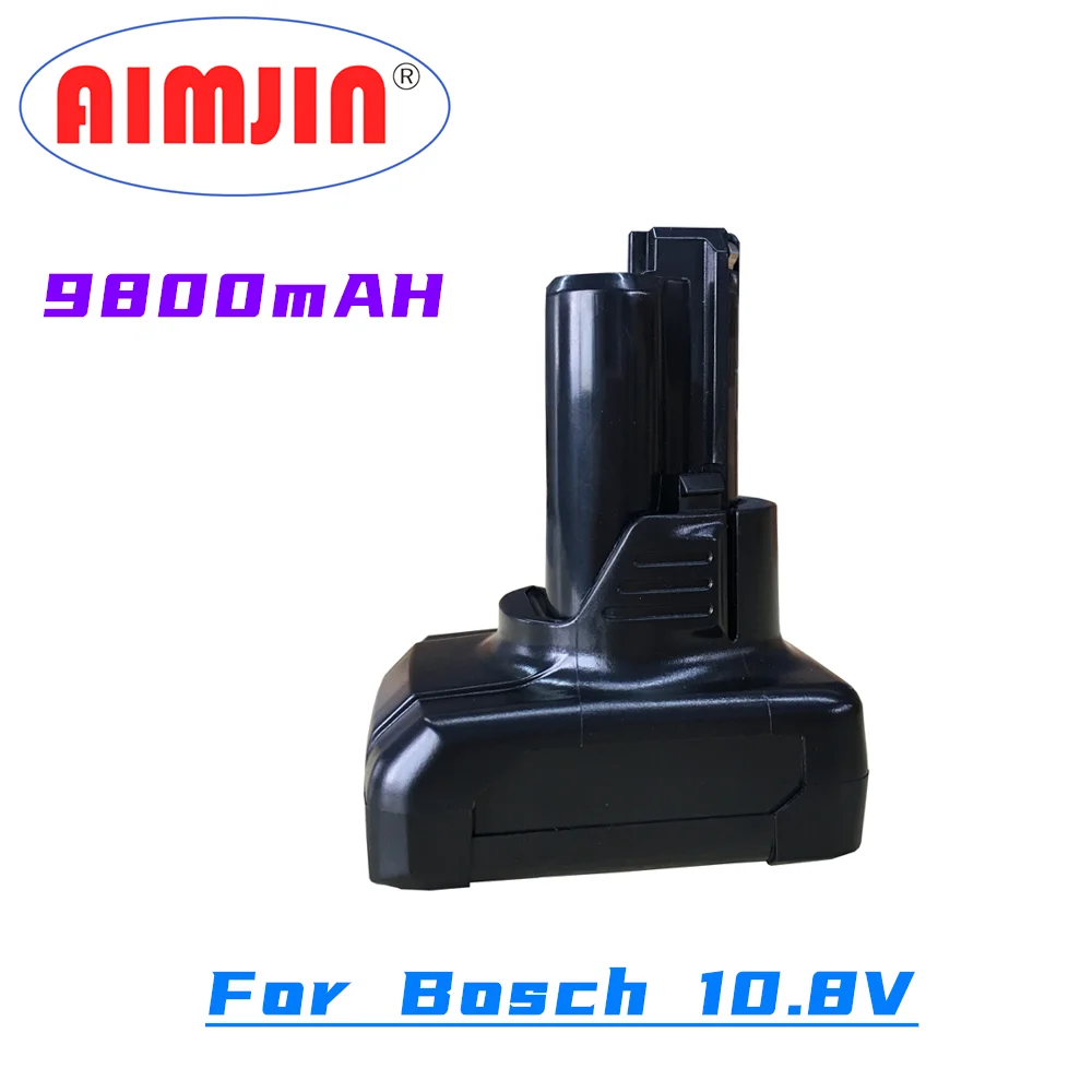 Aggiorna La Batteria Per Elettroutensili Sostituibile Da 9800Mah Per Bosch 12V Bat411 Bat411A Bat412 Bat412A Bat413 Gos Gli Gop Gsb