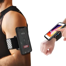 Running Armband Case Kit For iPhone Xs Max Xs XR 8 7 One Key Release Quick Mount Detachable for Hiking Jogging Biking Workouts