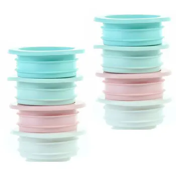 

8pcs Floor Drain Washing Machine Safe Bathroom Kitchen Sink Strainer Sealing Ring Floor Drainer Floor Strainer
