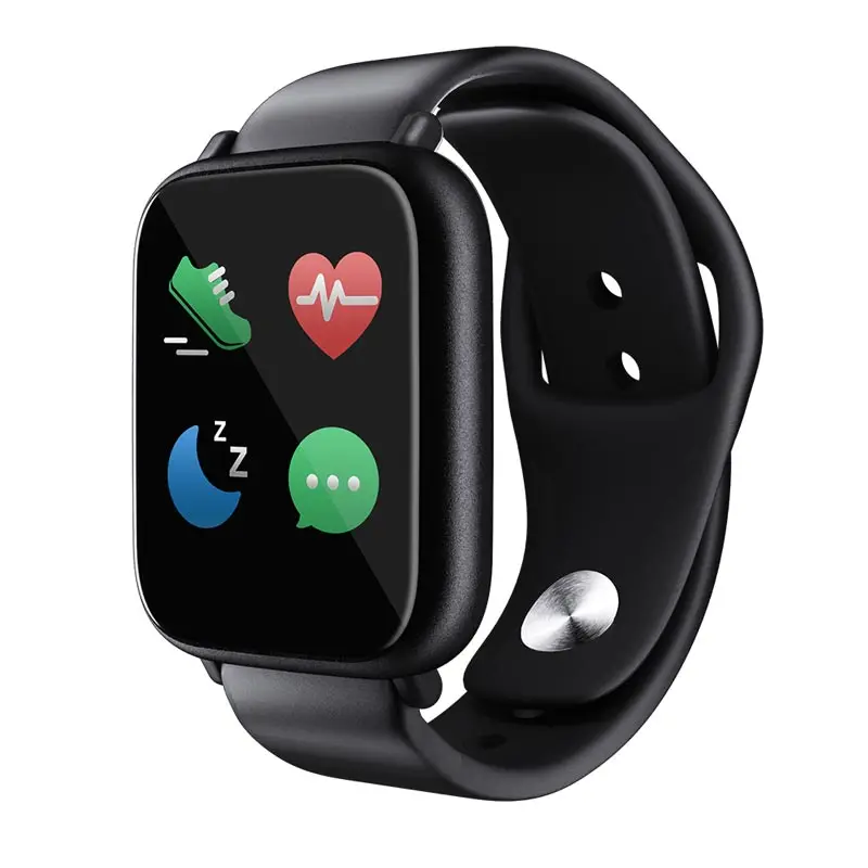 

Q1 Bluetooth 5.0 smart watch bracelet heart rate monitor IP68 waterproof for IOS Android phone