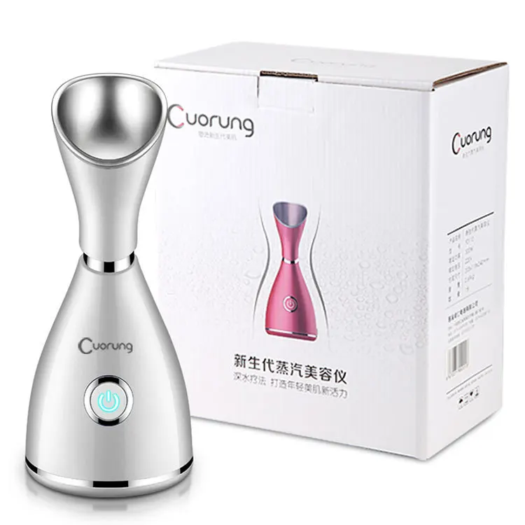 

Beauty Facial Steamer For Home Thermal Spray Water Replenishing Instrument Facial Part Humidification Sprayer Nanometer Cleansin