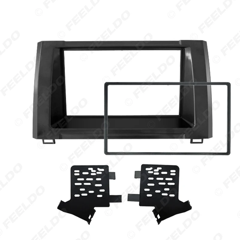 FEELDO 1 шт. автоустановка DVD 2Din приборная панель Рамка для приборной доски для Toyota Tundra+ аудио стерео Facia отделка монтажный комплект