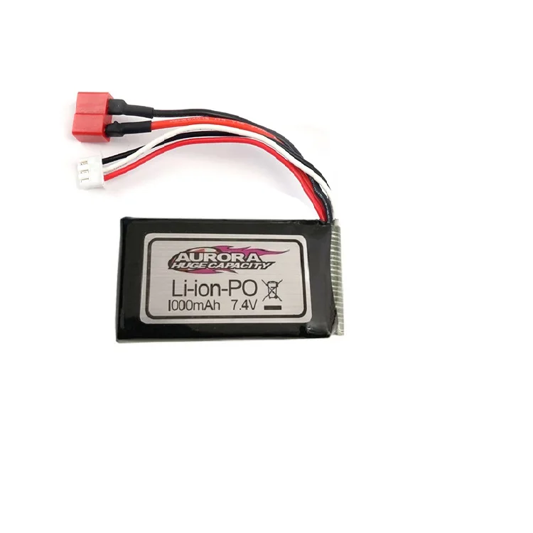 7,4 V 1000MAH литий-полимерный Батарея для XLH Xinlehong 9130 9136 9137 Q901 Q902 Q903 1/16 2,4G RC автомобиль Запчасти - Цвет: Фиолетовый