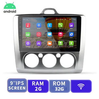 

2G+32G 2Din Android 9.1 Car Radio Multimedia Video Player GPS Navigation For Ford Focus EXI MT 2 3 Mk2/Mk3 Auto Stereo