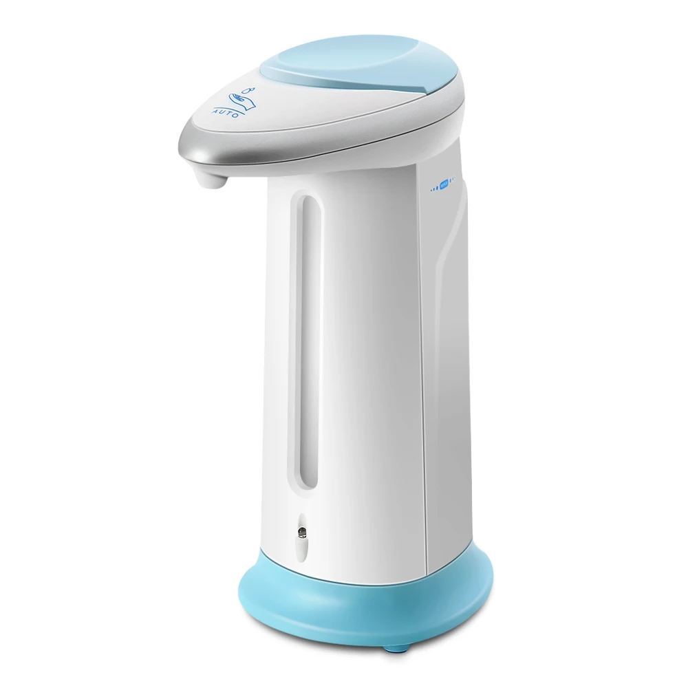 400 мл автоматический дозатор мыла и шампуня диспенсер умный датчик бесконтактный диспенсер для кухни аксессуары для ванной комнаты Набор - Цвет: Blue
