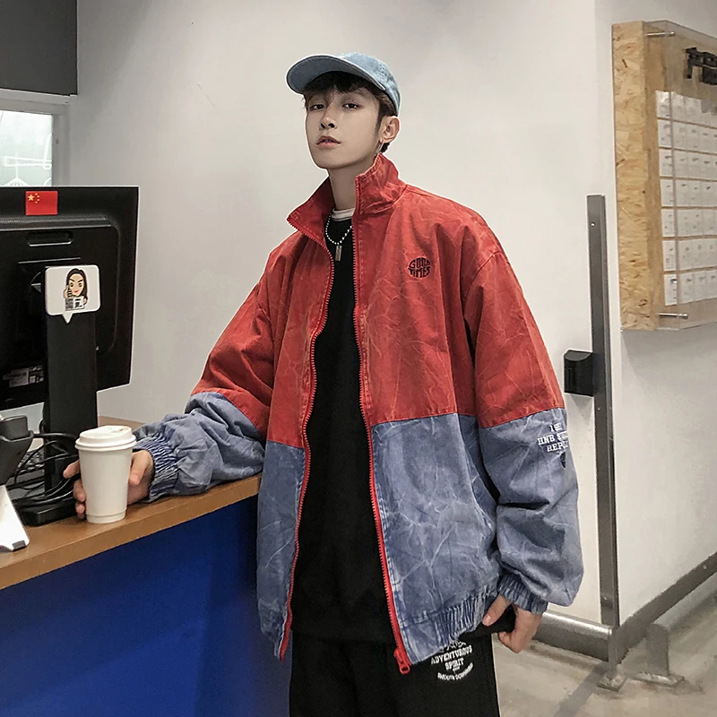 

Designer Mens Embroidered Coats and Jackets Japanese Streetwear Chamarras Para Hombre Winter Bomber Jackets for Men Wind Breaker
