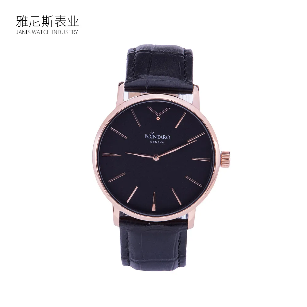 

New Style Switzerland Movement Quartz Watch Sapphire Mirror Men's Women's Waterproof Simple Watch