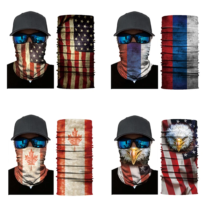

Country Flag Bandana Face Shield Bandana Scarf Mask Multifunctional Headwear Mens Cycling Neck Gaiter Polyester Headband