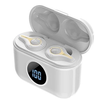 

Portable Wireless Earbuds TWS Stereo Bluetooth 5.0 LCD Display Hands Free Charging Box LED Indicator Sports Mini IPX5 Waterproof