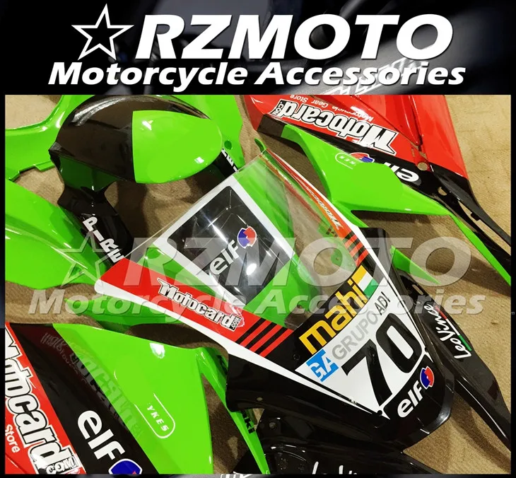 ABS мотоцикл обтекатель комплект для KAWASAKI ZX-10R 2011- год кузов литьевая форма Магазин № 2071