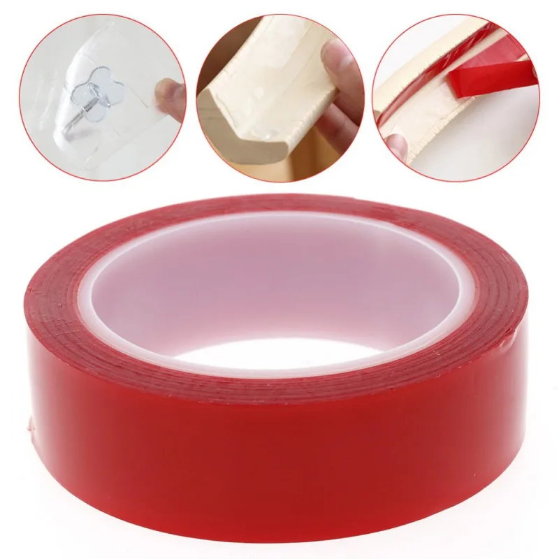 

Double Sided Tape Strong Acrylic Glue Red Film Clear Sticker for Mobile Phone LCD Pannel Display Screen Repair